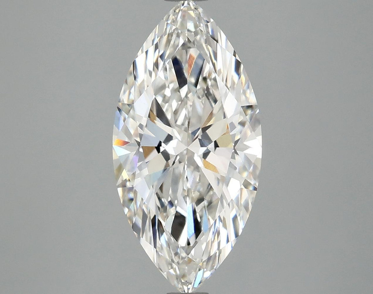 2.88 Carat Marquise Shaped Ideal Cut VVS2 IGI Certified Lab Grown Diamond