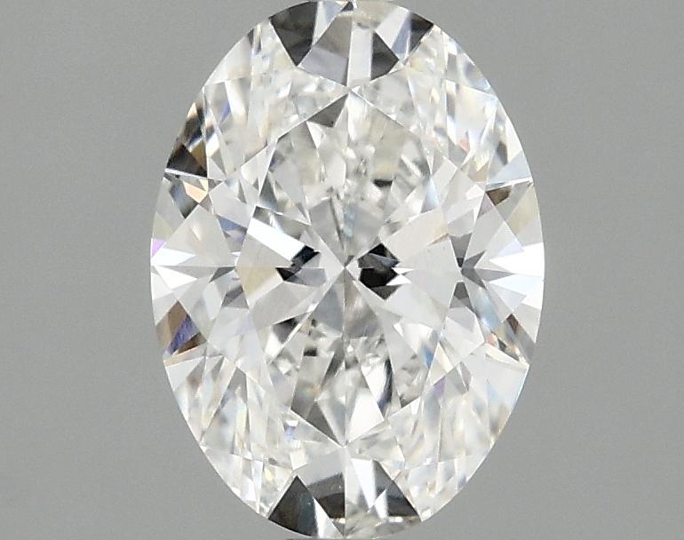 1.5 Carat Oval Shaped Ideal Cut VVS2 IGI Certified Lab Grown Diamond