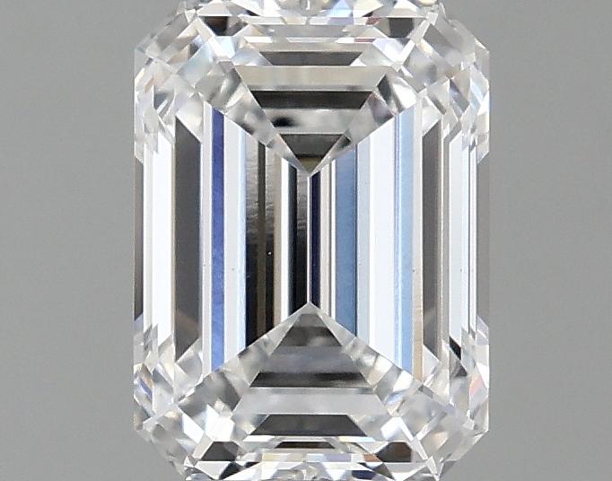 1.1 Carat Emerald Shaped Excellent Cut VVS2 IGI Certified Lab Grown Diamond