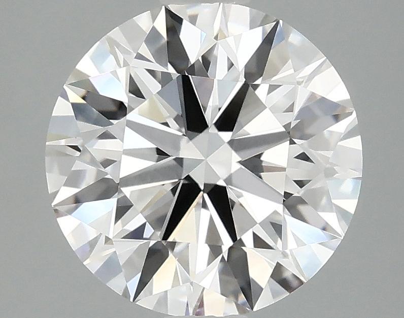 3.07 Carat Round Shaped Ideal Cut VVS2 IGI Certified Lab Grown Diamond