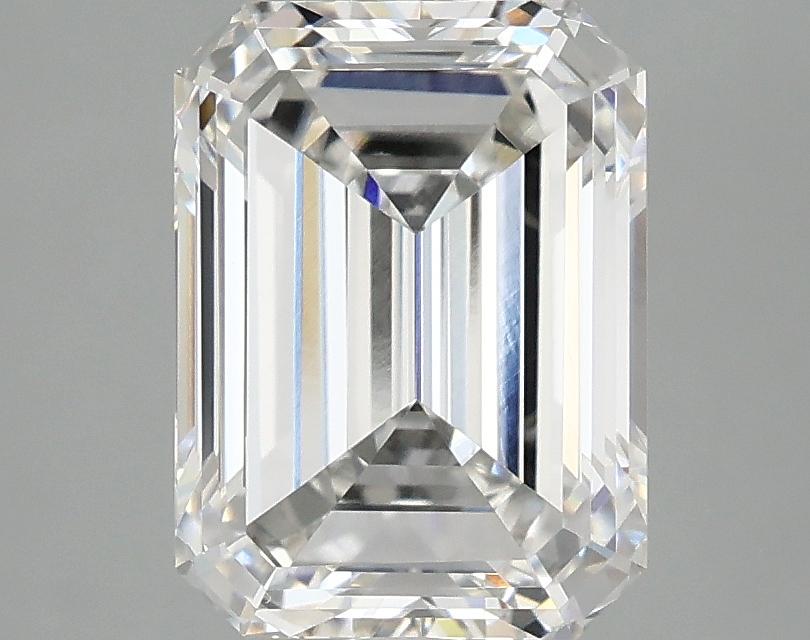 2.98 Carat Emerald Shaped Excellent Cut VVS2 IGI Certified Lab Grown Diamond