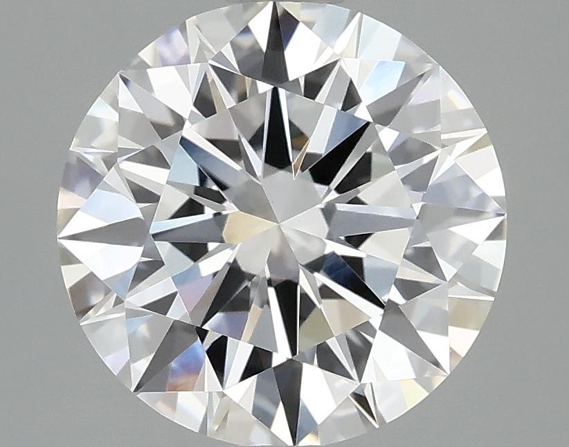 2.58 Carat Round Shaped Ideal Cut VVS2 IGI Certified Lab Grown Diamond