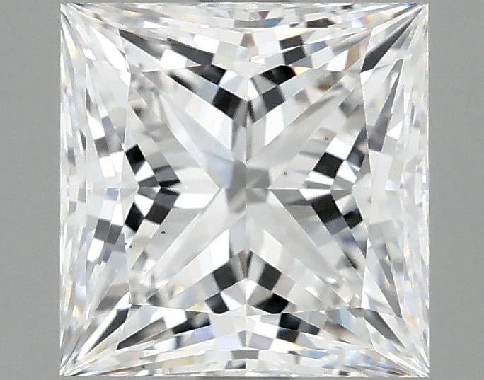 2.08 Carat Princess Shaped Ideal Cut VS2 IGI Certified Lab Grown Diamond