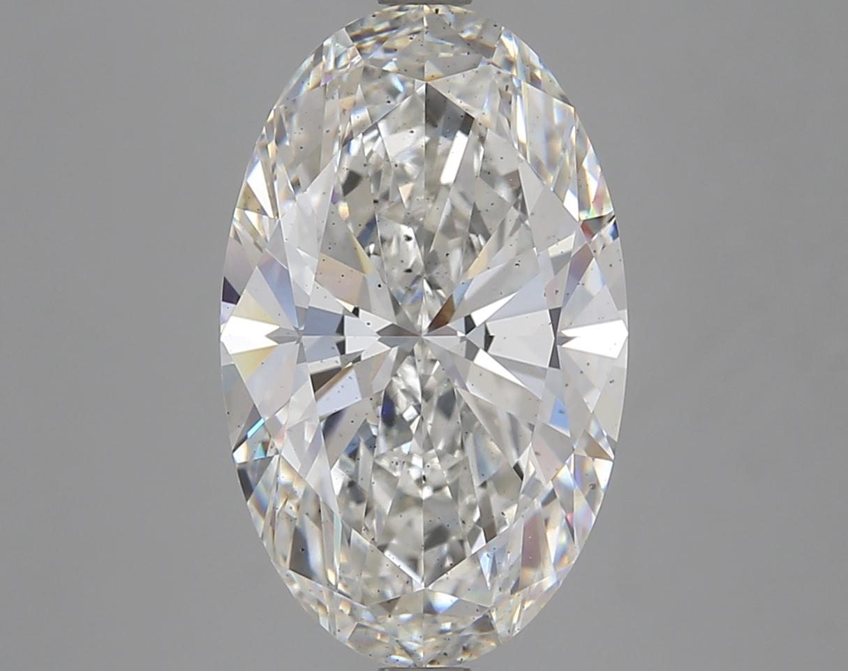 5.53 Carat Oval Shaped Excellent Cut SI1 IGI Certified Lab Grown Diamond