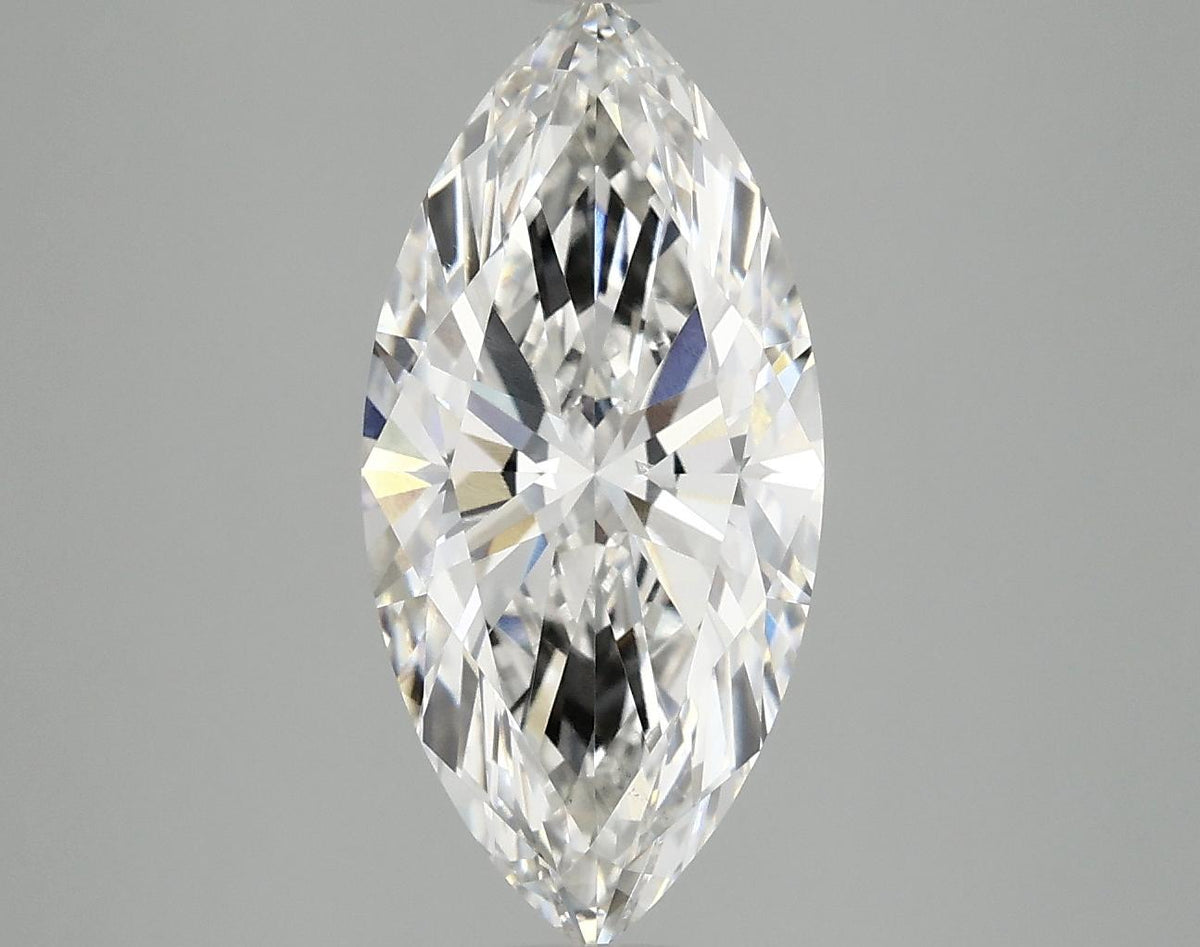 3.08 Carat Marquise Shaped Excellent Cut VS1 IGI Certified Lab Grown Diamond
