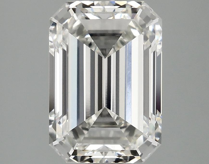 3.04 Carat Emerald Shaped Ideal Cut VS2 IGI Certified Lab Grown Diamond