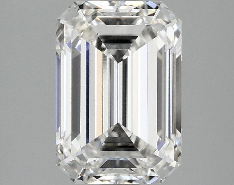 2.86 Carat Emerald Shaped Ideal Cut VS1 IGI Certified Lab Grown Diamond