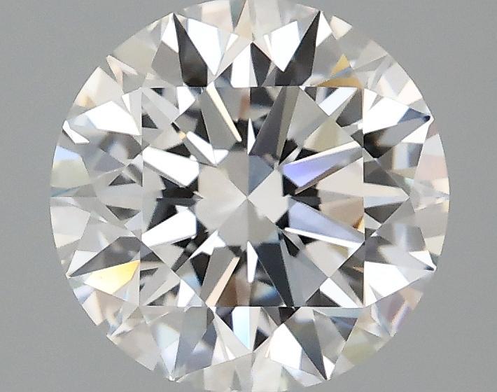 2.09 Carat Round Shaped Ideal Cut VVS2 IGI Certified Lab Grown Diamond