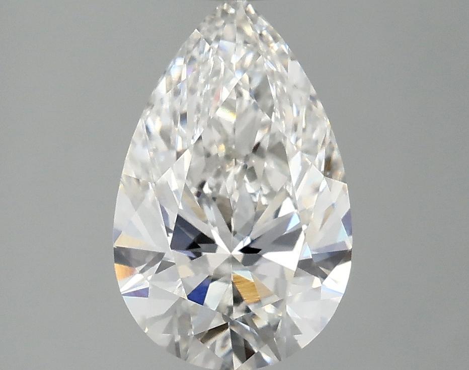 2.0 Carat Pear Shaped Ideal Cut VVS2 IGI Certified Lab Grown Diamond