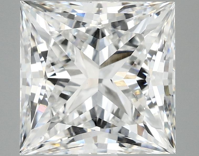 4.02 Carat Princess Shaped Ideal Cut VVS2 IGI Certified Lab Grown Diamond