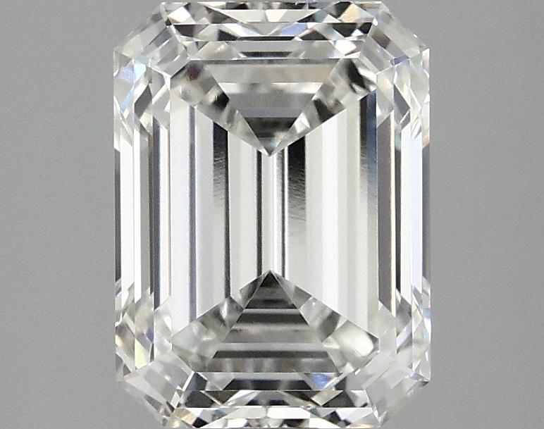 2.59 Carat Emerald Shaped Excellent Cut VVS2 IGI Certified Lab Grown Diamond