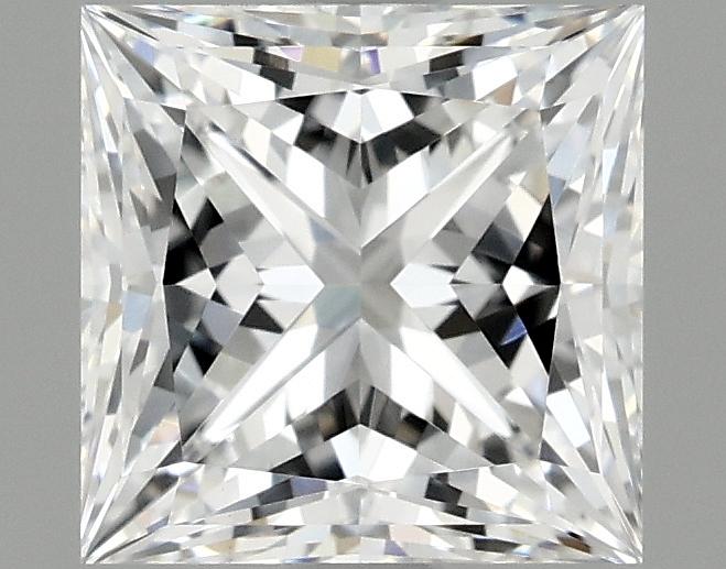 1.59 Carat Princess Shaped Ideal Cut VVS2 IGI Certified Lab Grown Diamond