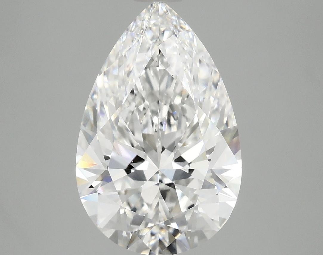 3.09 Carat Pear Shaped Ideal Cut VS1 IGI Certified Lab Grown Diamond