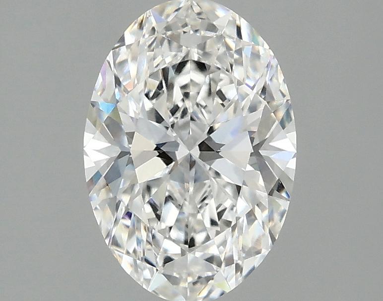 1.45 Carat Oval Shaped Ideal Cut VVS2 IGI Certified Lab Grown Diamond