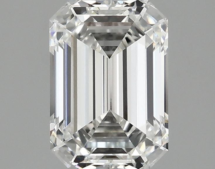 2.1 Carat Emerald Shaped Ideal Cut VVS2 IGI Certified Lab Grown Diamond