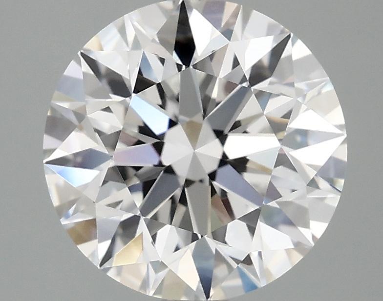 3.09 Carat Round Shaped Excellent Cut VVS2 IGI Certified Lab Grown Diamond