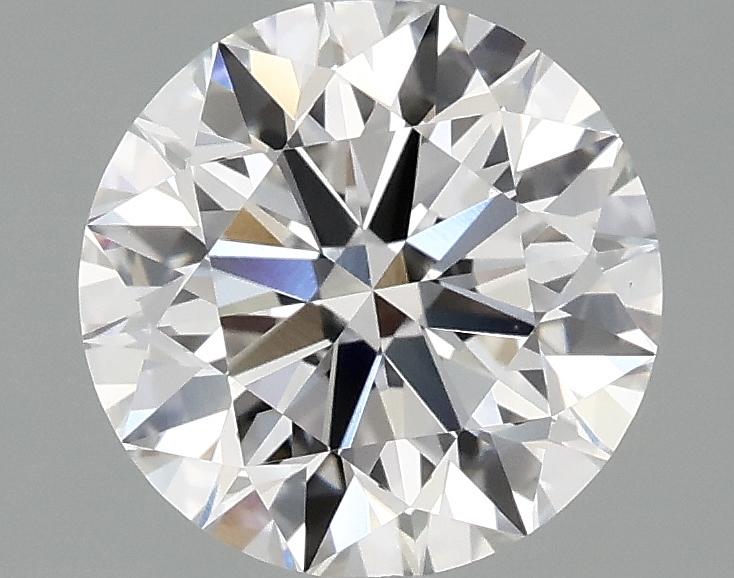 1.55 Carat Round Shaped Excellent Cut VVS2 IGI Certified Lab Grown Diamond