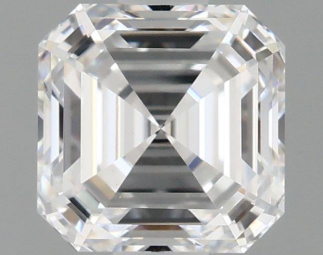 1.05 Carat Asscher Shaped Excellent Cut VVS2 IGI Certified Lab Grown Diamond