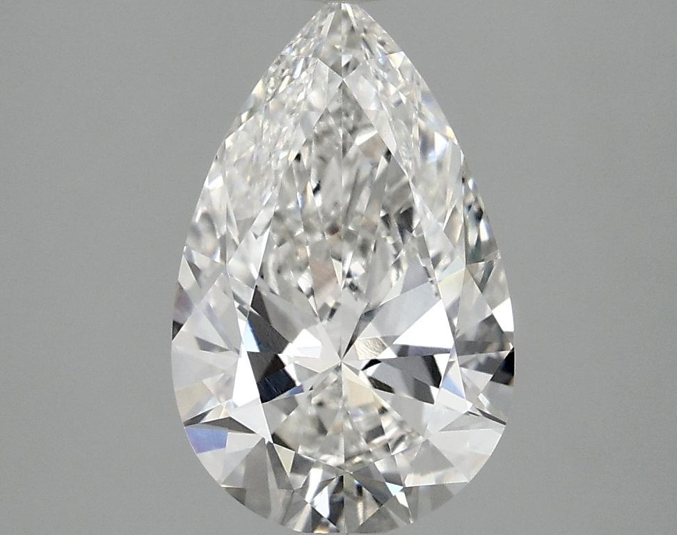 2.01 Carat Pear Shaped Ideal Cut VVS2 IGI Certified Lab Grown Diamond