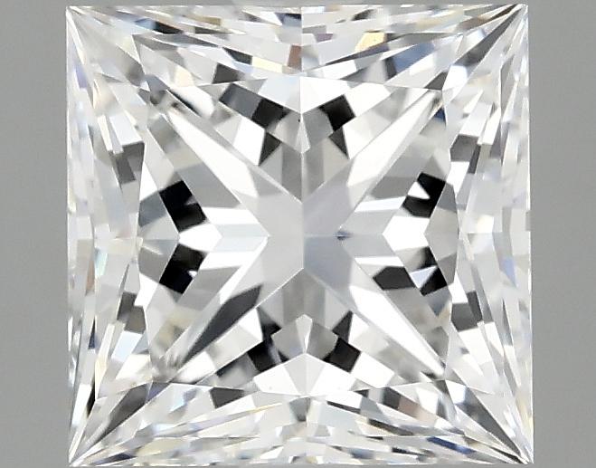 2.58 Carat Princess Shaped Ideal Cut VS1 IGI Certified Lab Grown Diamond