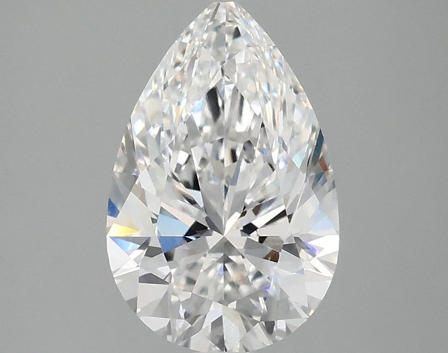 2.05 Carat Pear Shaped Ideal Cut VVS2 IGI Certified Lab Grown Diamond