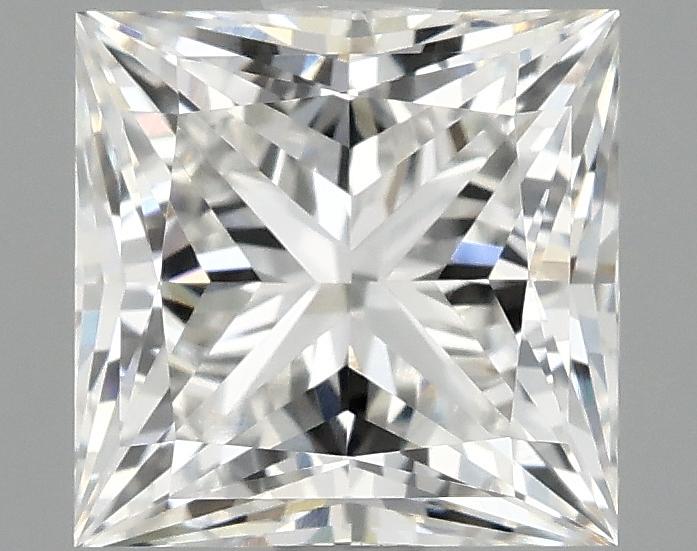 1.55 Carat Princess Shaped Ideal Cut VVS2 IGI Certified Lab Grown Diamond