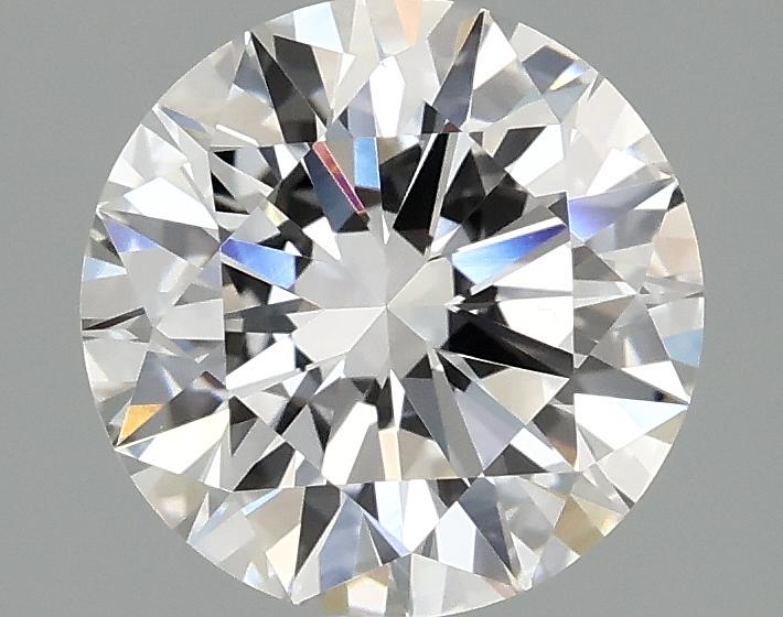 2.01 Carat Round Shaped Ideal Cut VVS2 IGI Certified Lab Grown Diamond