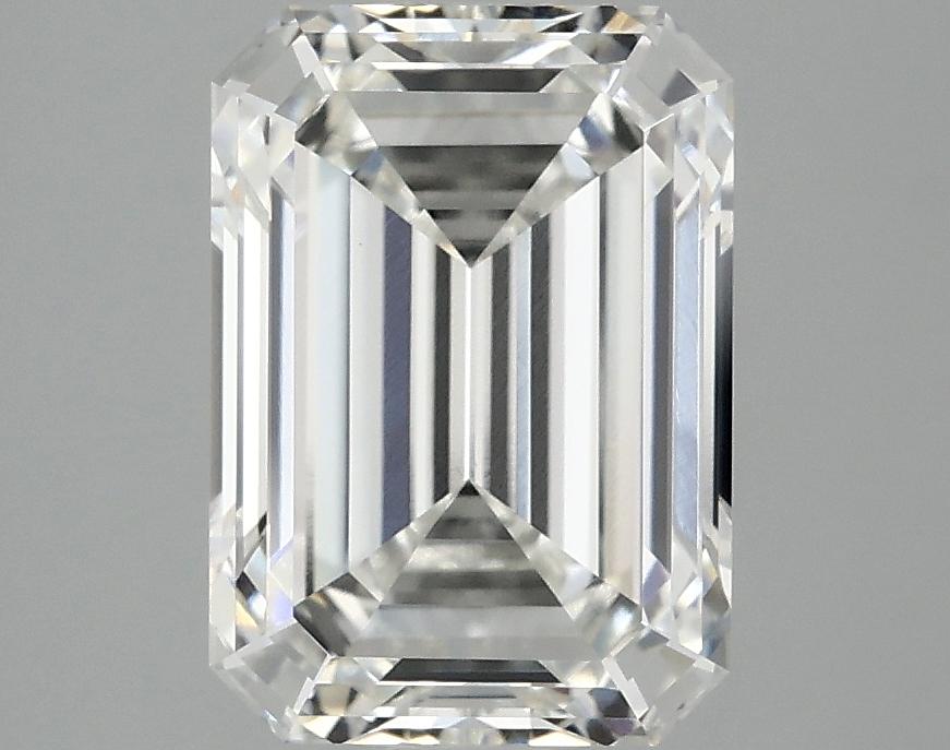 3.09 Carat Emerald Shaped Ideal Cut VS1 IGI Certified Lab Grown Diamond