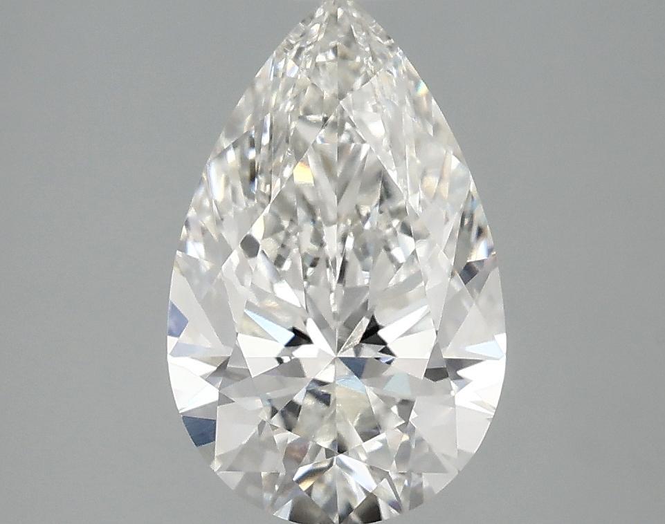 2.09 Carat Pear Shaped Ideal Cut VVS2 IGI Certified Lab Grown Diamond