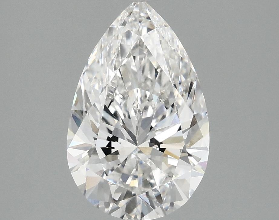 2.06 Carat Pear Shaped Ideal Cut VVS2 IGI Certified Lab Grown Diamond