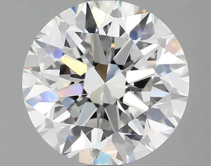 2.08 Carat Round Shaped Excellent Cut VVS2 IGI Certified Lab Grown Diamond