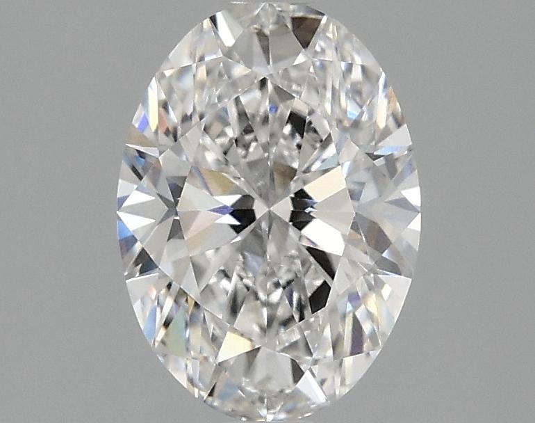 1.5 Carat Oval Shaped Ideal Cut VVS2 IGI Certified Lab Grown Diamond