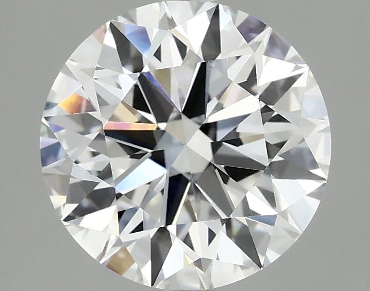 2.56 Carat Round Shaped Ideal Cut VVS2 IGI Certified Lab Grown Diamond