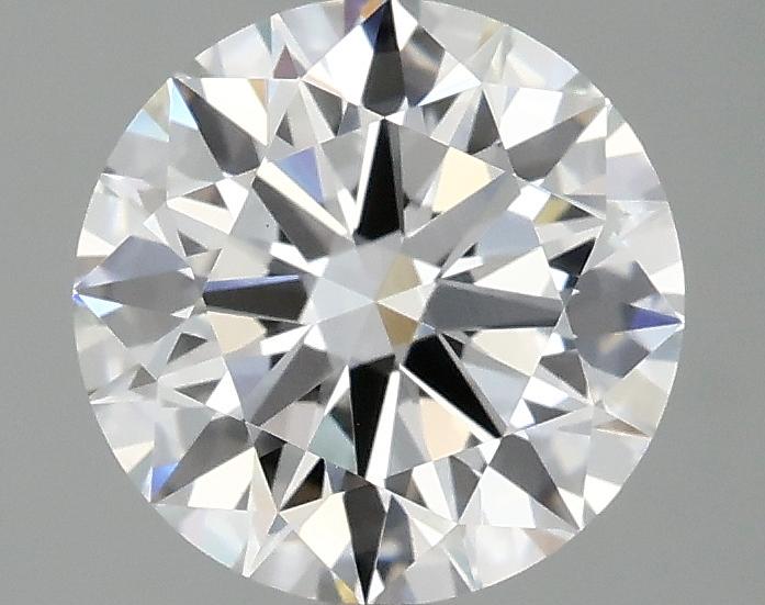 2.08 Carat Round Shaped Ideal Cut VVS2 IGI Certified Lab Grown Diamond