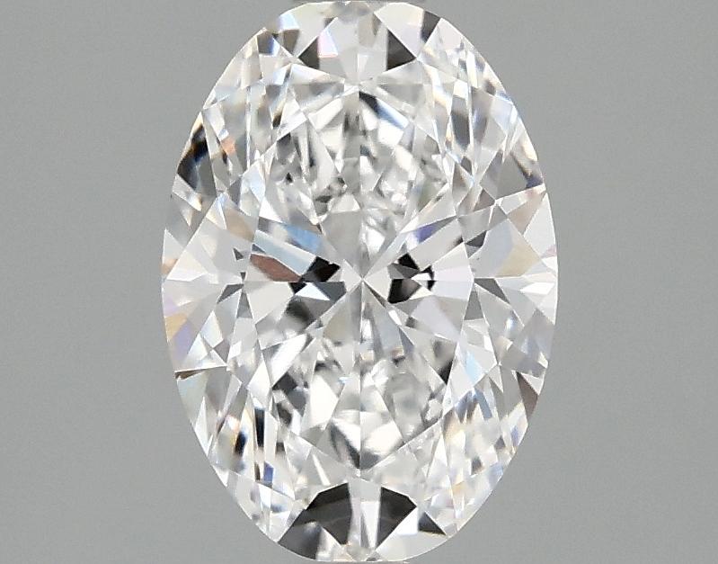 1.5 Carat Oval Shaped Ideal Cut VVS2 IGI Certified Lab Grown Diamond