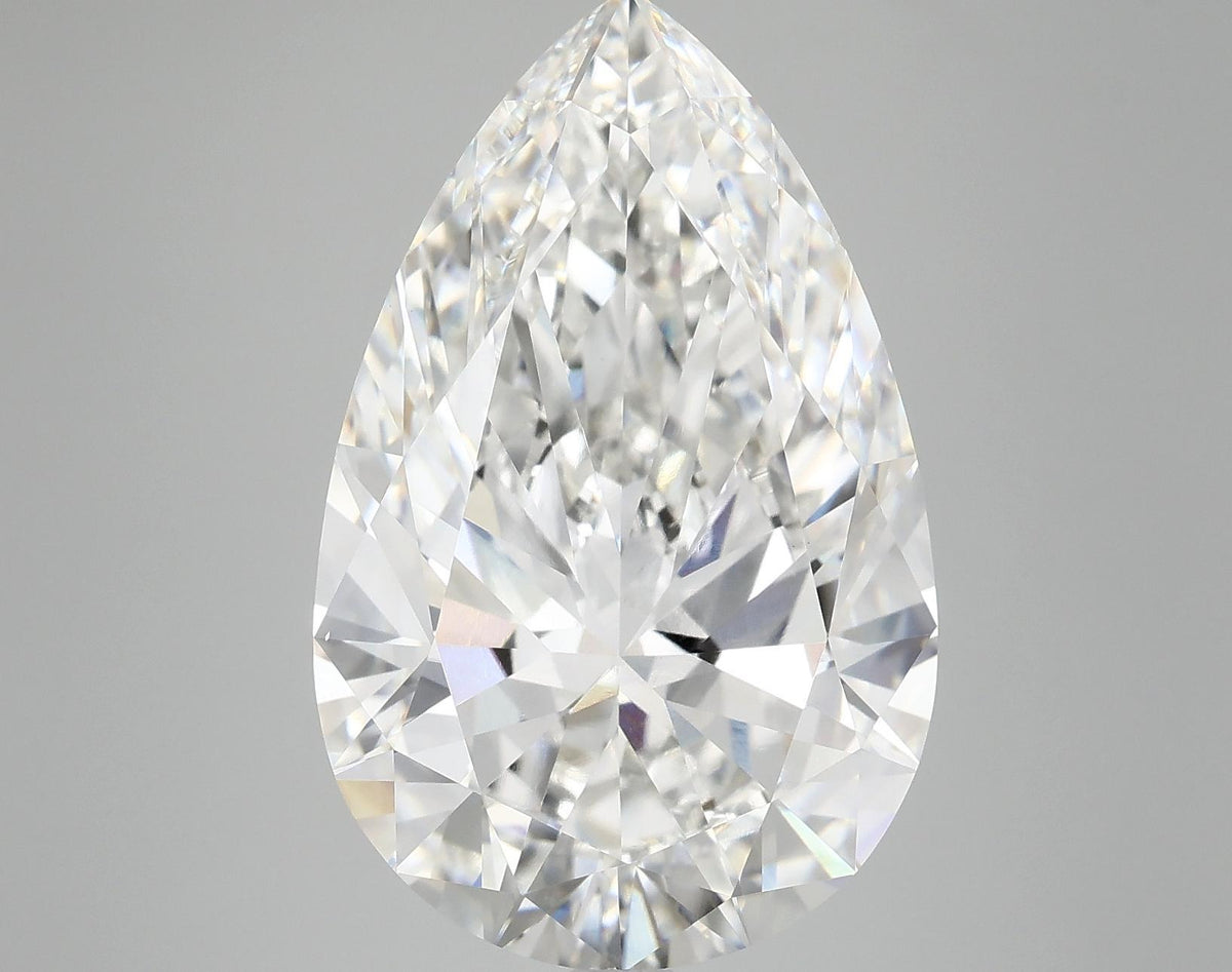 10.07 Carat Pear Shaped Ideal Cut VVS2 IGI Certified Lab Grown Diamond