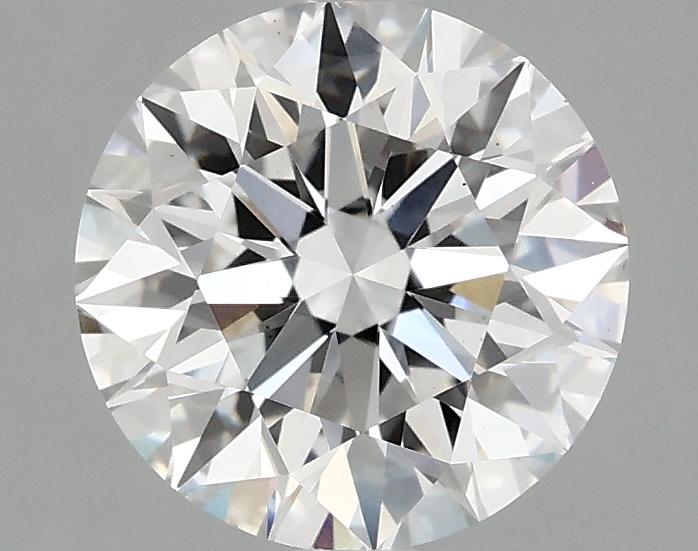 2.07 Carat Round Shaped Excellent Cut VS1 IGI Certified Lab Grown Diamond