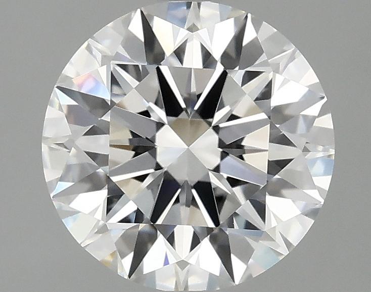 2.53 Carat Round Shaped Ideal Cut VVS2 IGI Certified Lab Grown Diamond