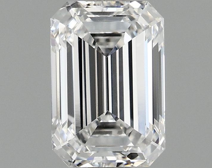 1.07 Carat Emerald Shaped Ideal Cut VVS2 IGI Certified Lab Grown Diamond