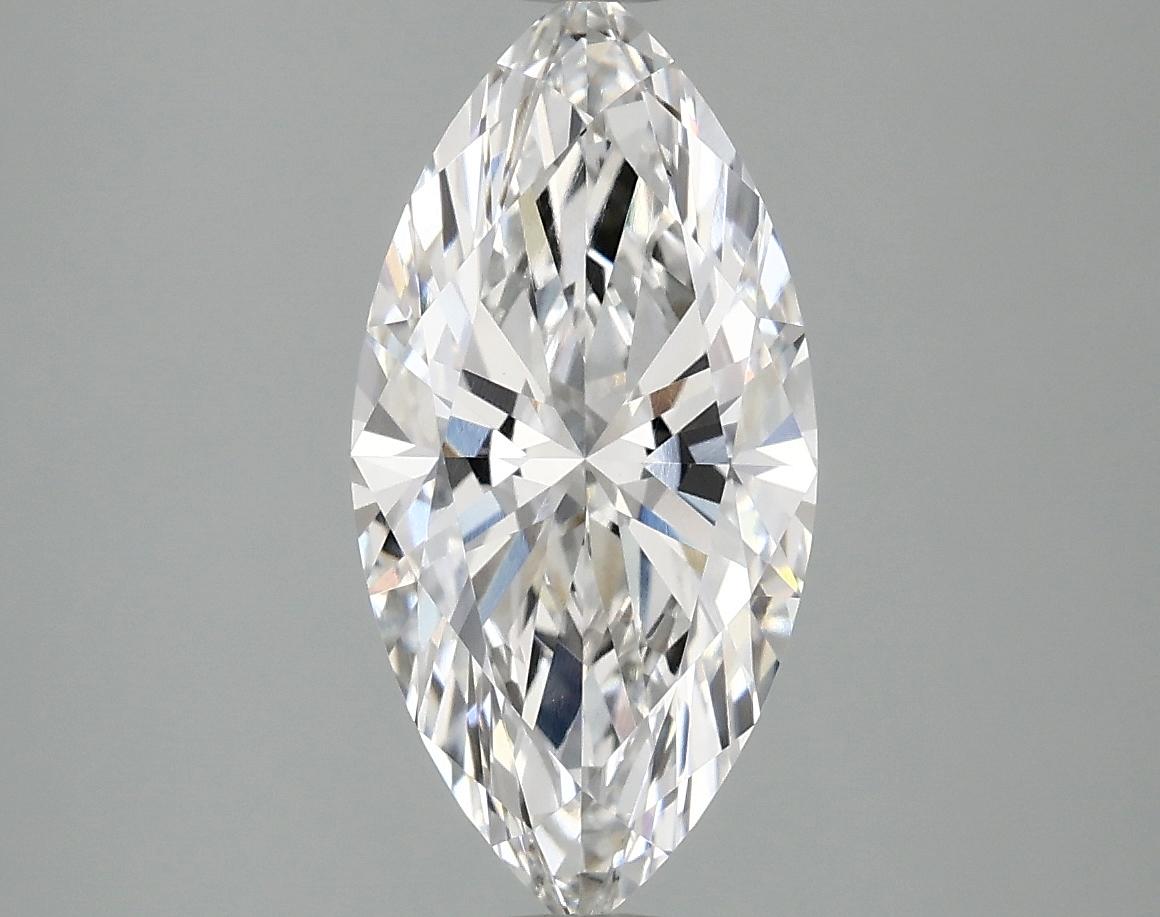2.34 Carat Marquise Shaped Ideal Cut VVS2 IGI Certified Lab Grown Diamond