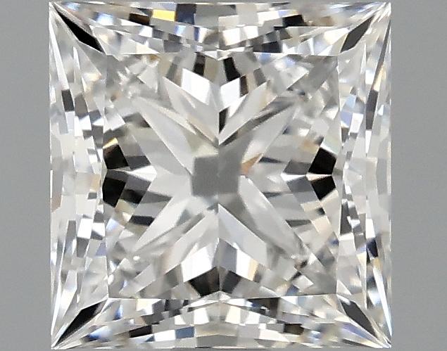 1.89 Carat Princess Shaped Ideal Cut VVS2 IGI Certified Lab Grown Diamond