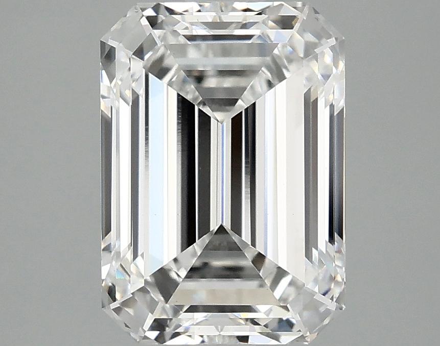 3.09 Carat Emerald Shaped Ideal Cut VS1 IGI Certified Lab Grown Diamond
