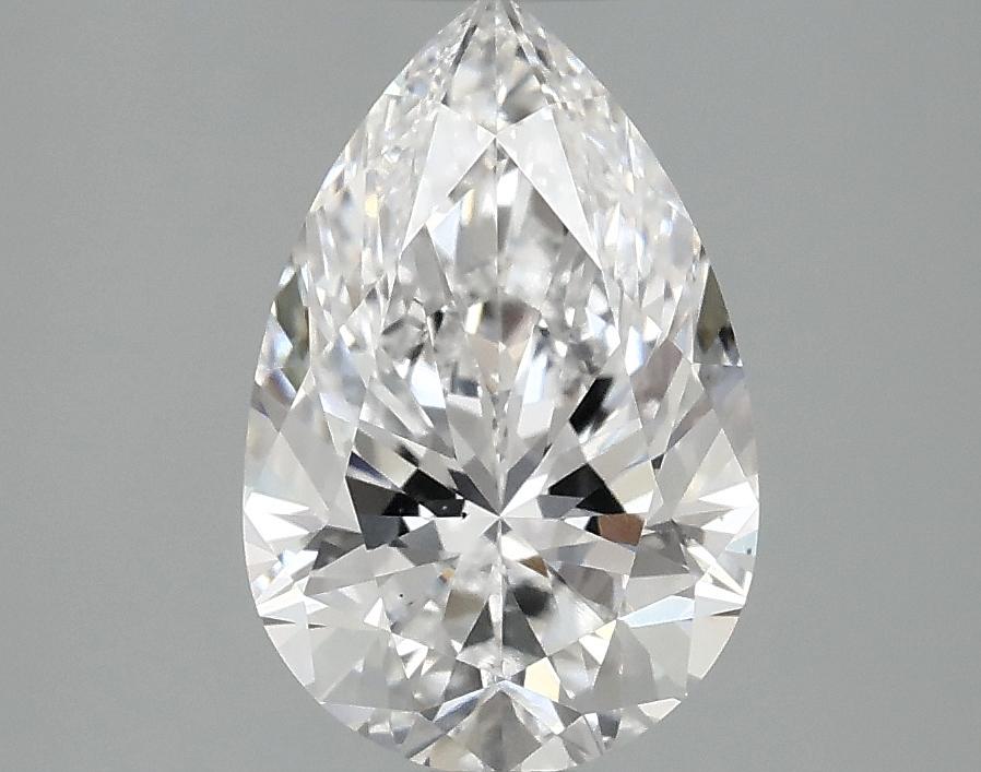 2.07 Carat Pear Shaped Excellent Cut VS1 IGI Certified Lab Grown Diamond