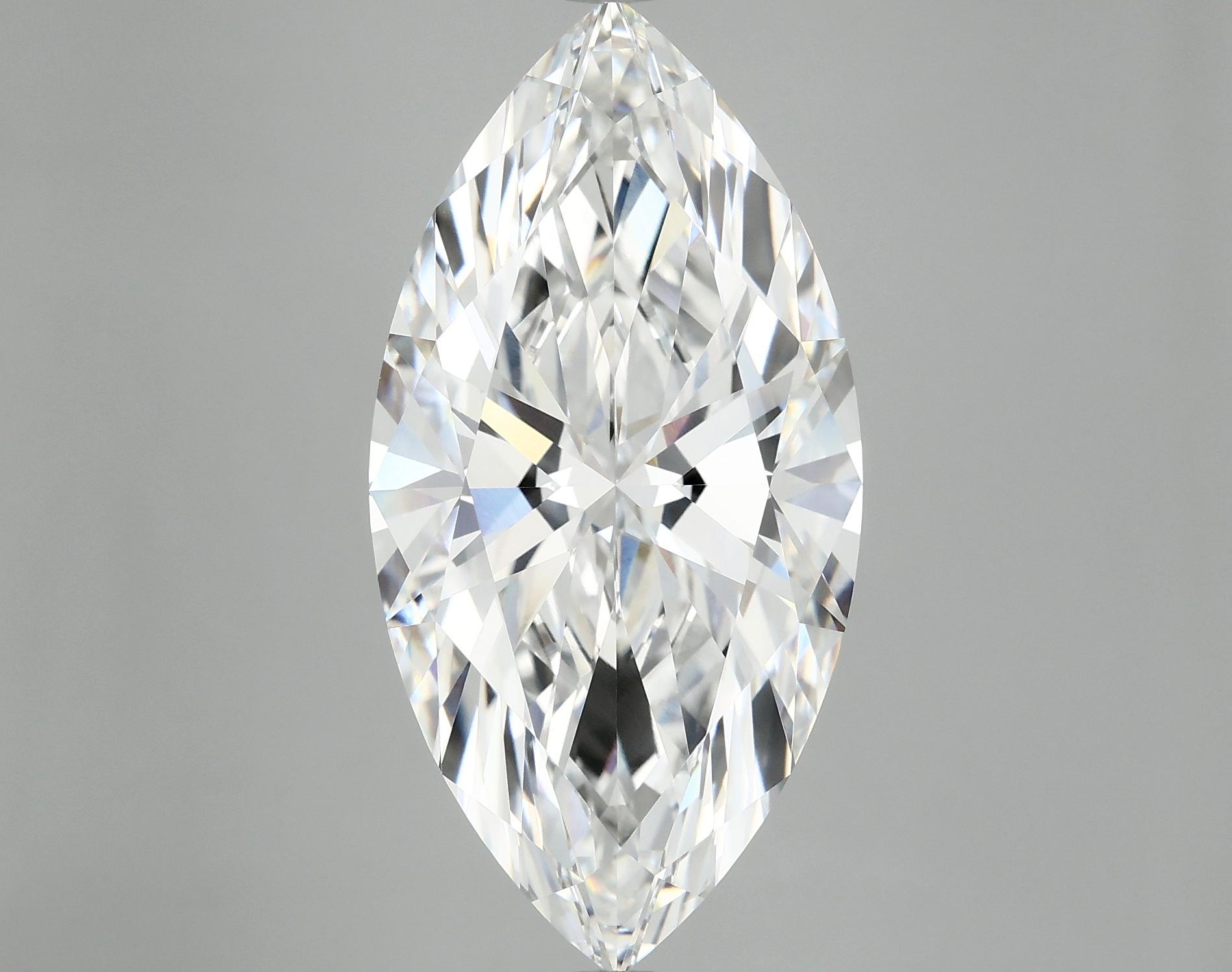 10.01 Carat Marquise Shaped Ideal Cut VVS2 IGI Certified Lab Grown Diamond