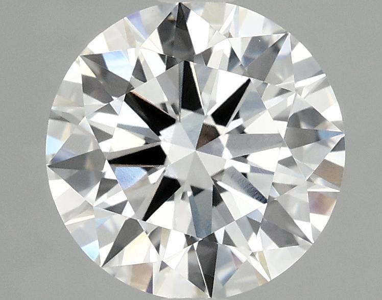 2.06 Carat Round Shaped Ideal Cut VVS2 IGI Certified Lab Grown Diamond