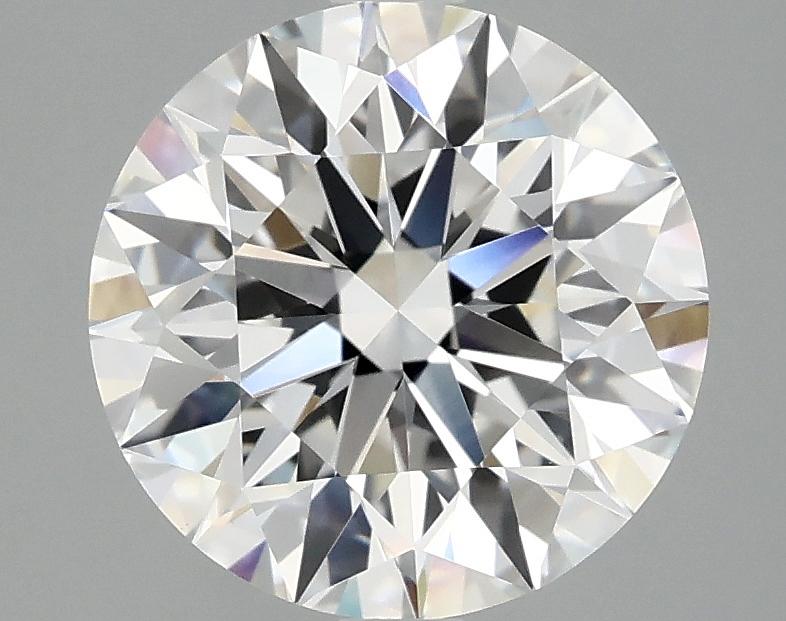 3.06 Carat Round Shaped Excellent Cut VVS2 IGI Certified Lab Grown Diamond