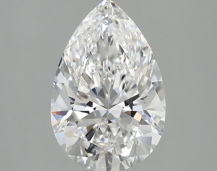 2.03 Carat Pear Shaped Excellent Cut VVS2 IGI Certified Lab Grown Diamond