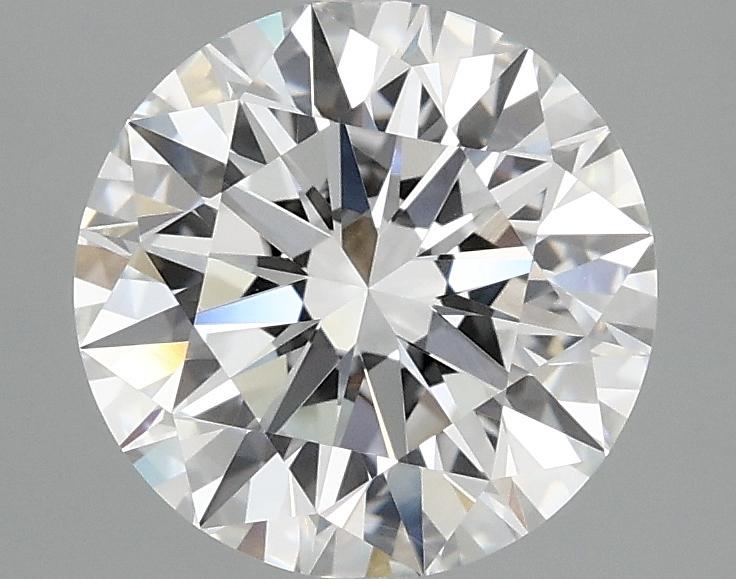 2.52 Carat Round Shaped Ideal Cut VVS2 IGI Certified Lab Grown Diamond