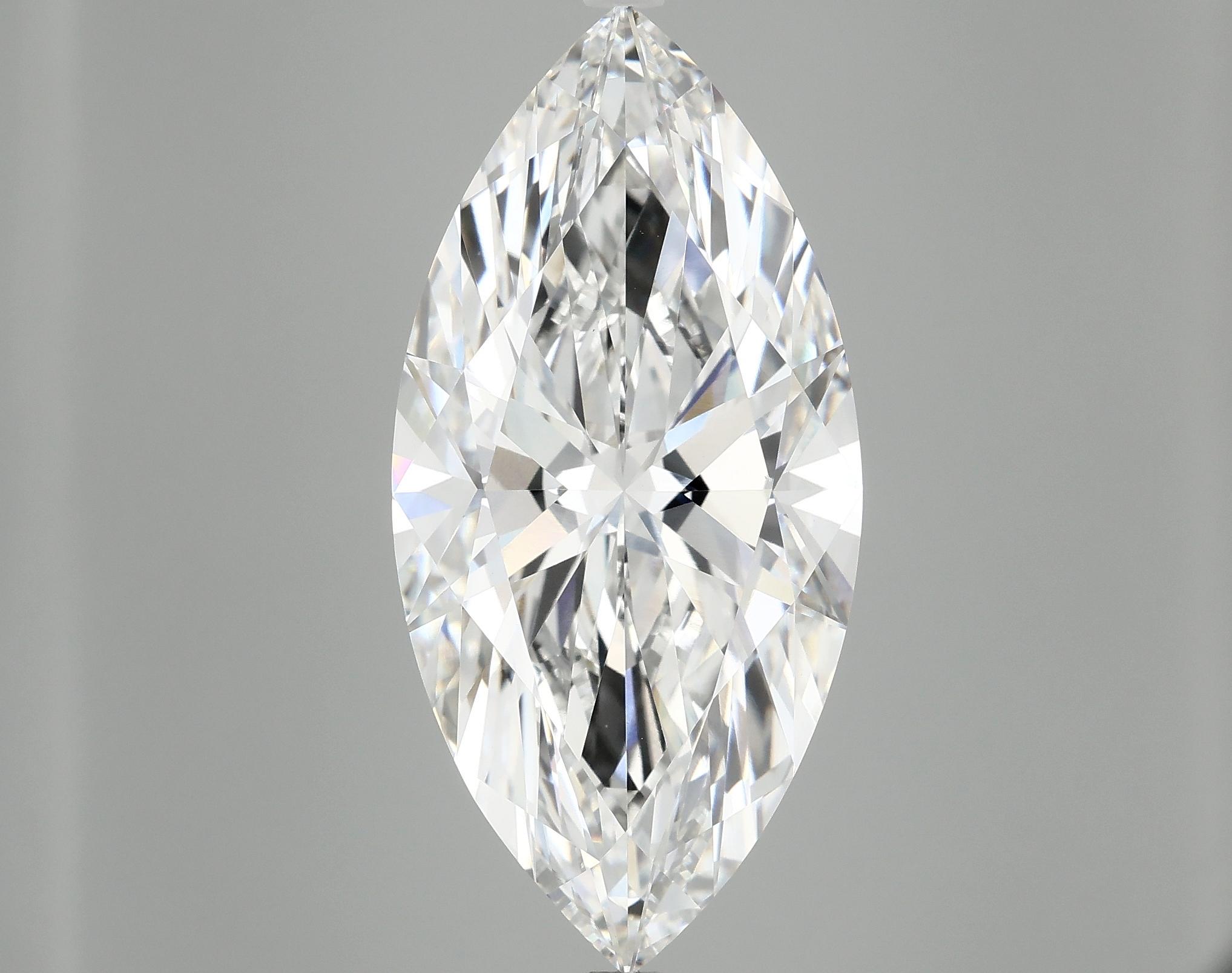 11.23 Carat Marquise Shaped Excellent Cut VVS2 IGI Certified Lab Grown Diamond