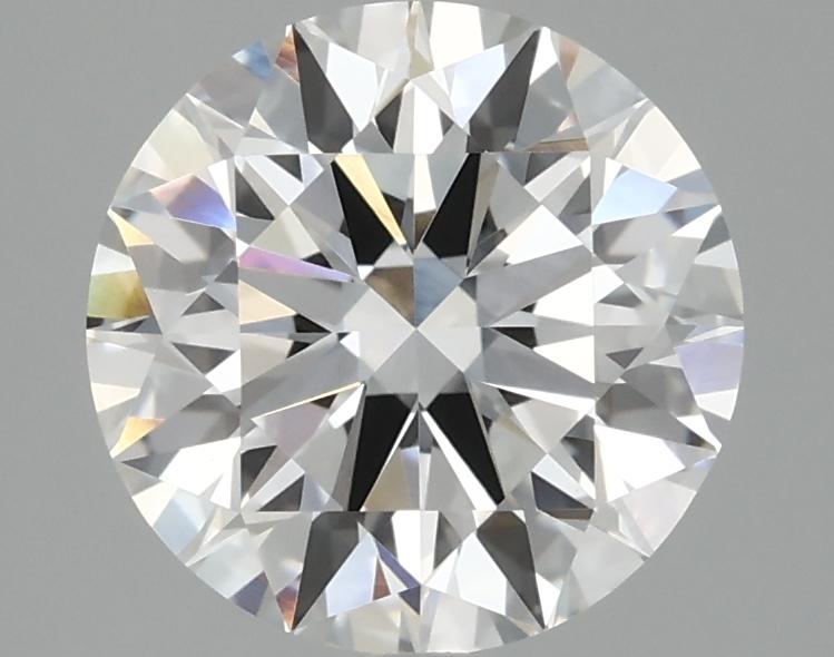 2.57 Carat Round Shaped Ideal Cut VVS2 IGI Certified Lab Grown Diamond